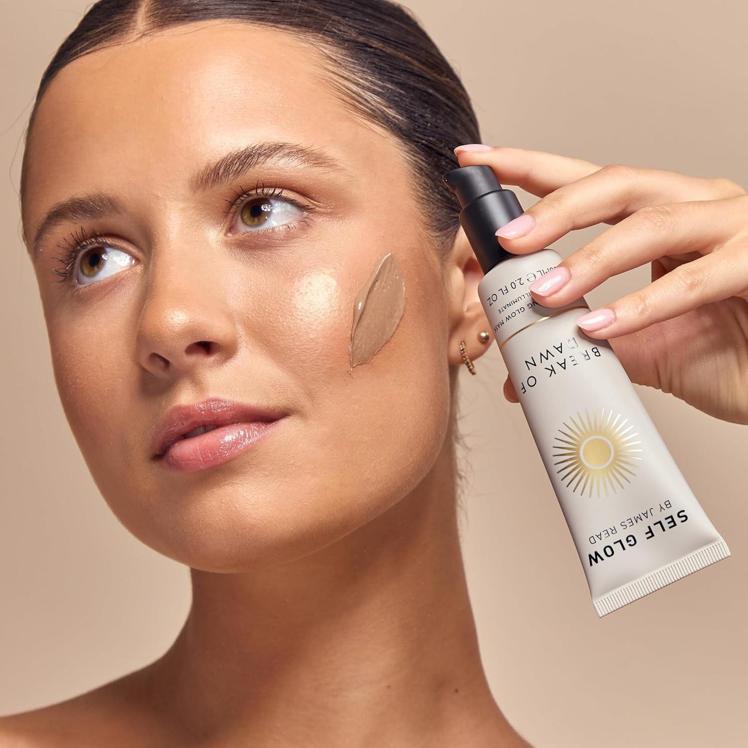 Máscara Rejuvenecedora Auto Brillo James Read 15mL - Ácido Hialurónico