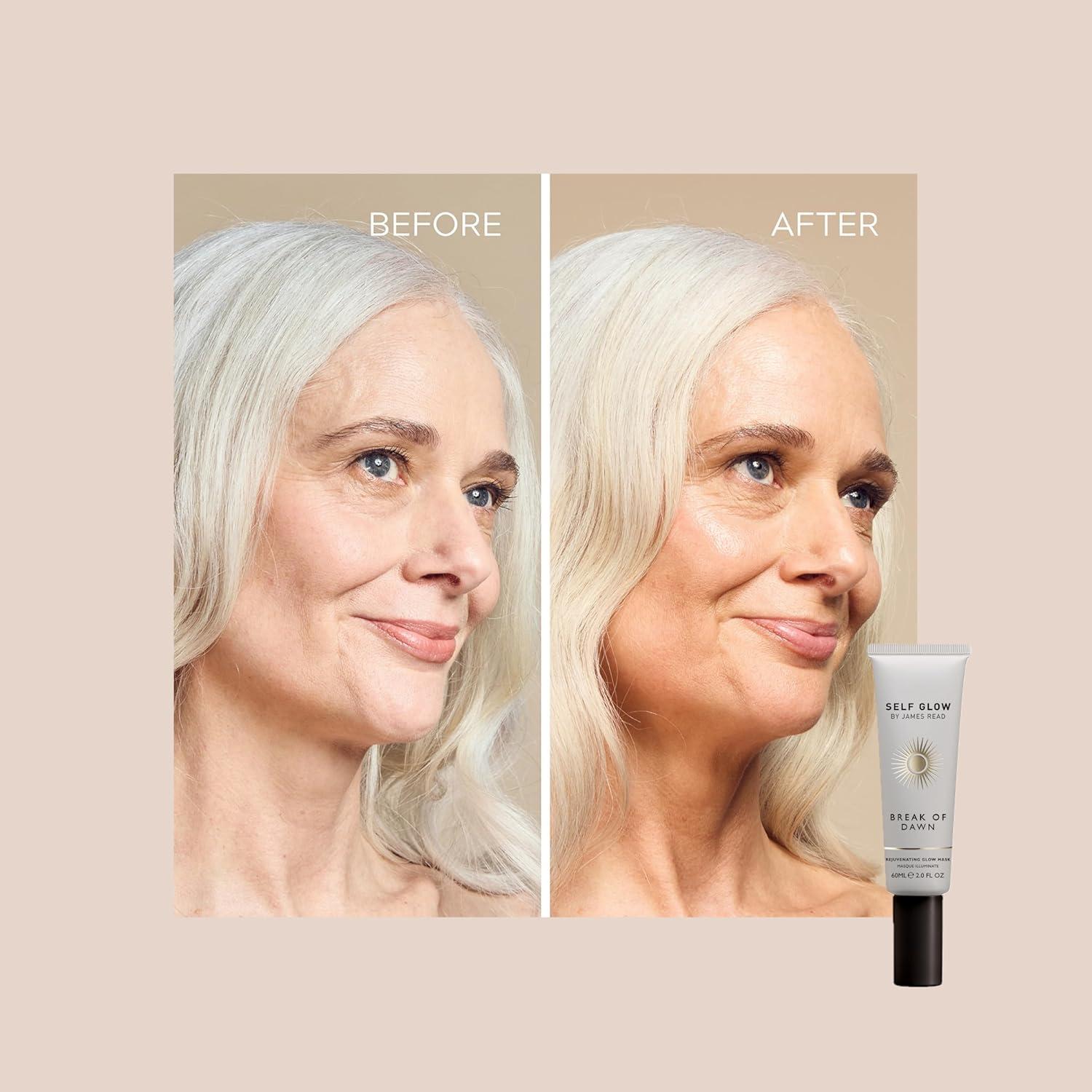 Máscara Rejuvenecedora Auto Brillo James Read 15mL - Ácido Hialurónico