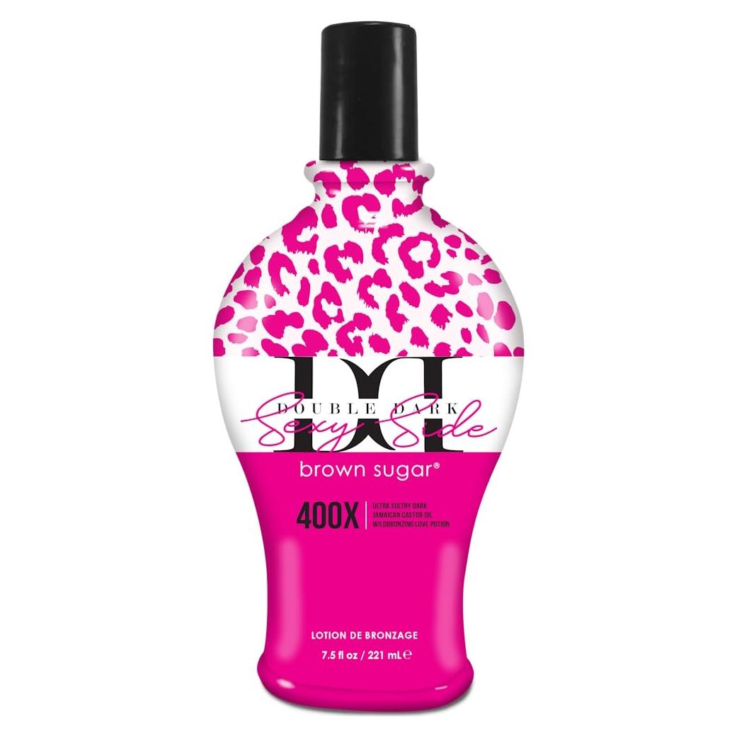 Crema Bronceadora Ultra Oscura Brown Sugar 400X Frambuesa 198g