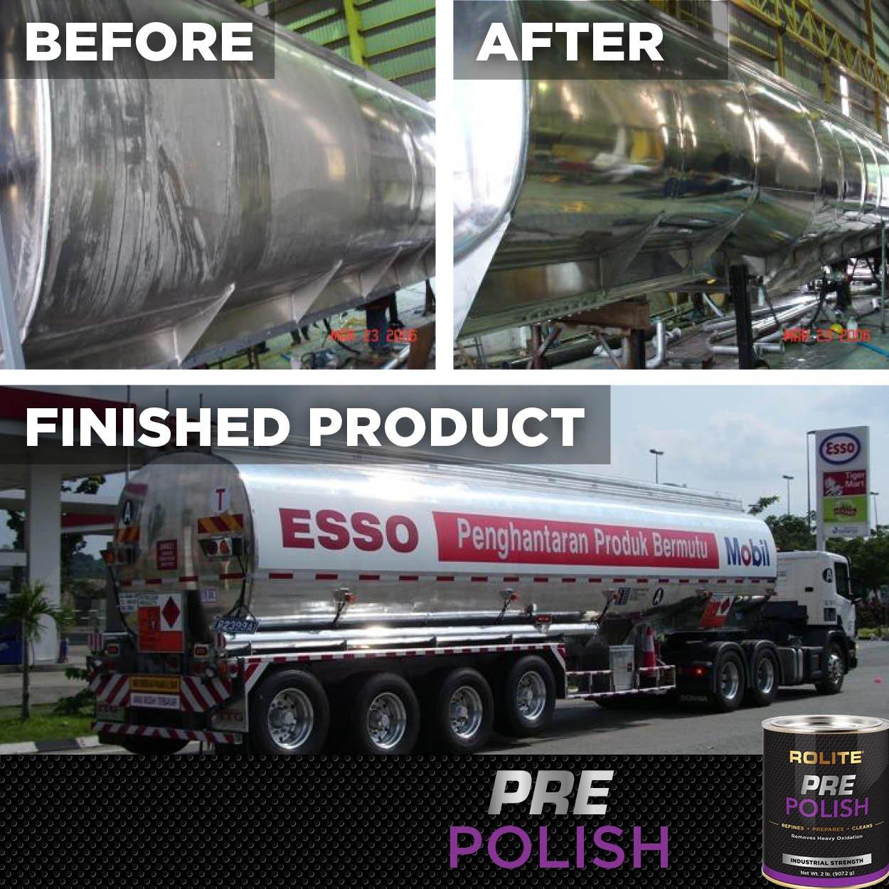 Pasta Pre-Polish Rolite 0.45 kg - Limpiador Metales Oxidados
