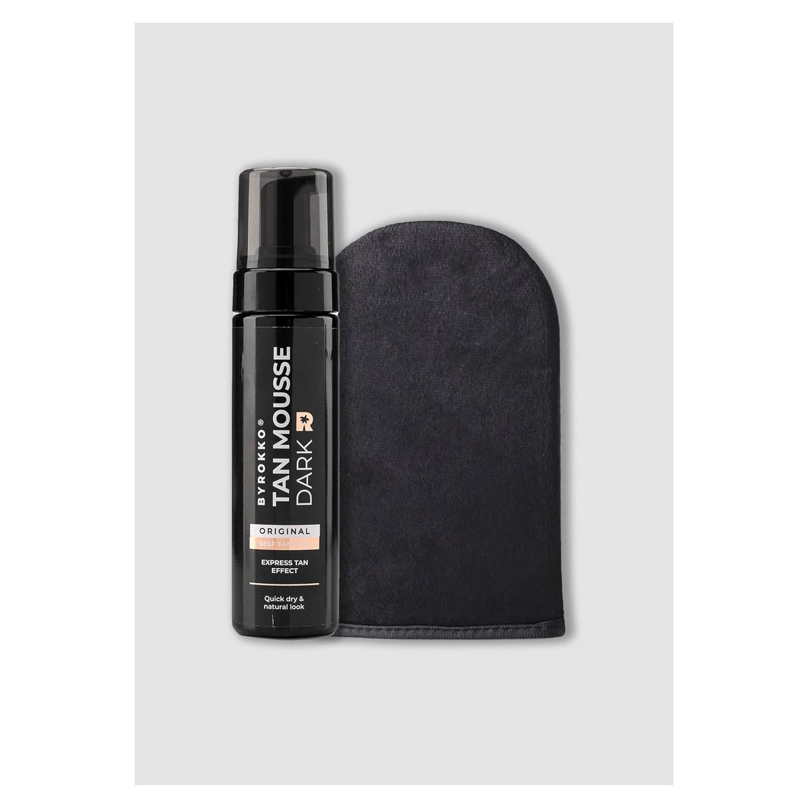 Mousse Bronceador Natural Byrokko 200ml con Mitón Gratis