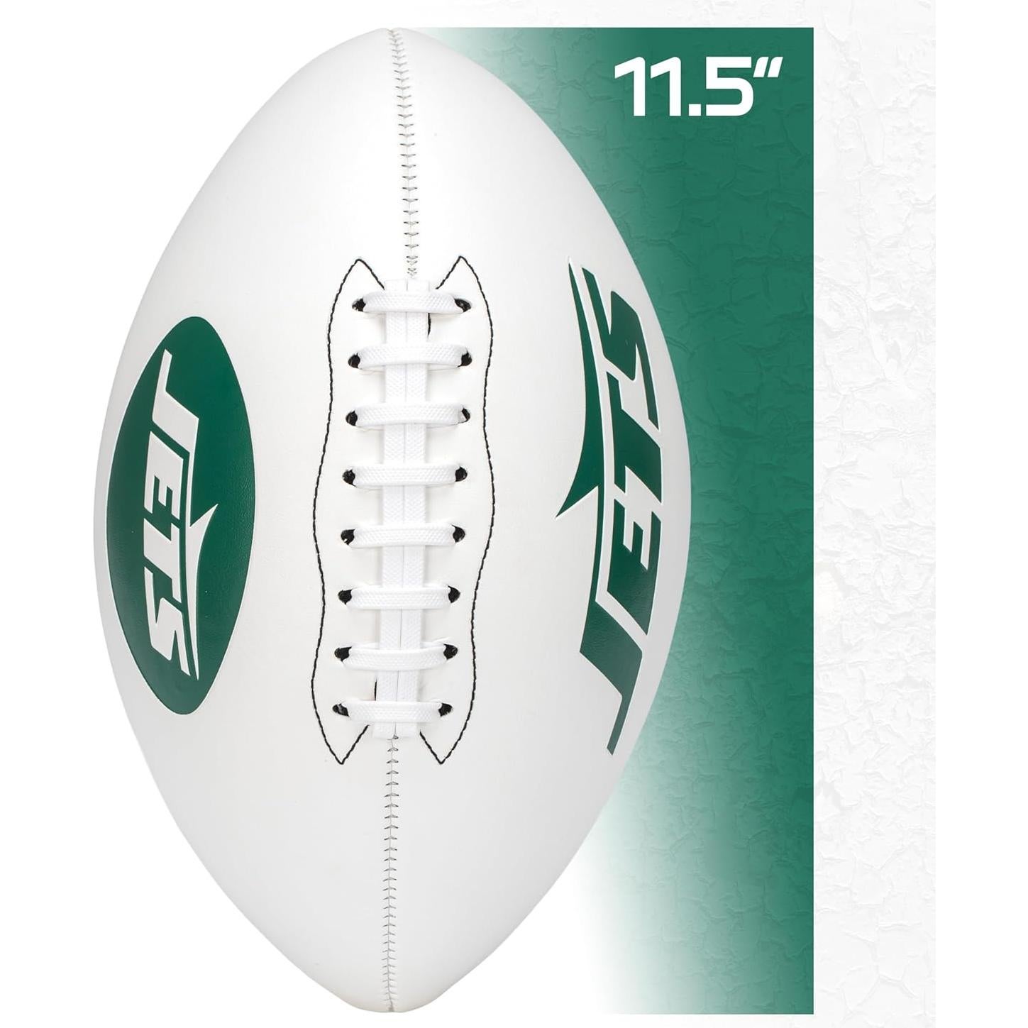 Balón de Fútbol Americano Autografiado Franklin Sports NFL - New York Jets