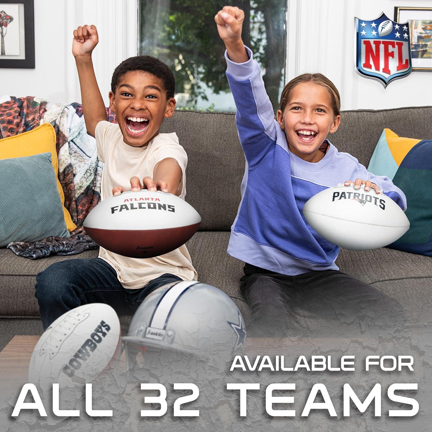 Balón de Fútbol Americano Autografiado Franklin Sports NFL - New York Jets