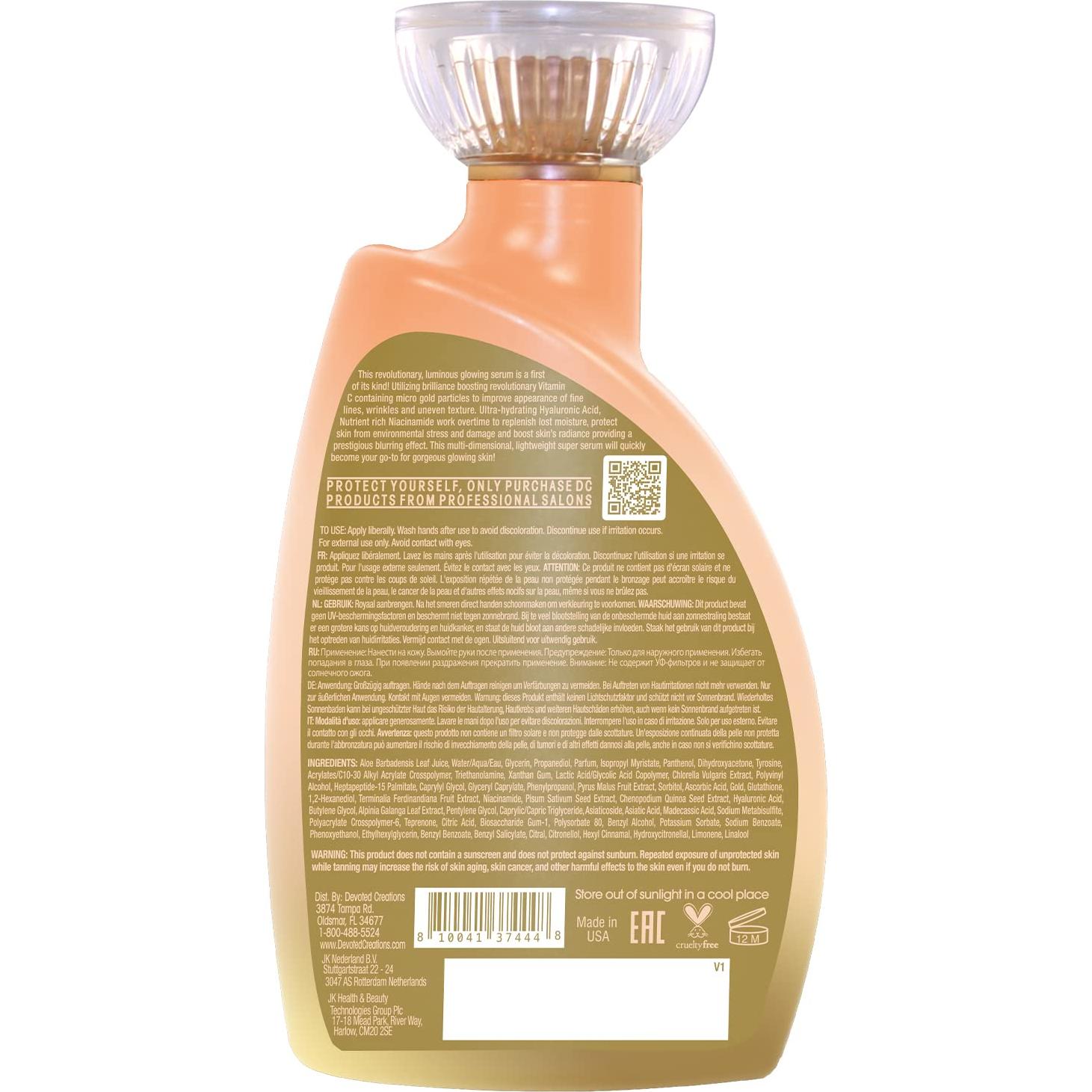 Suero Iluminador Devoted Creations CEglOw 382.7 g - Vitamina C