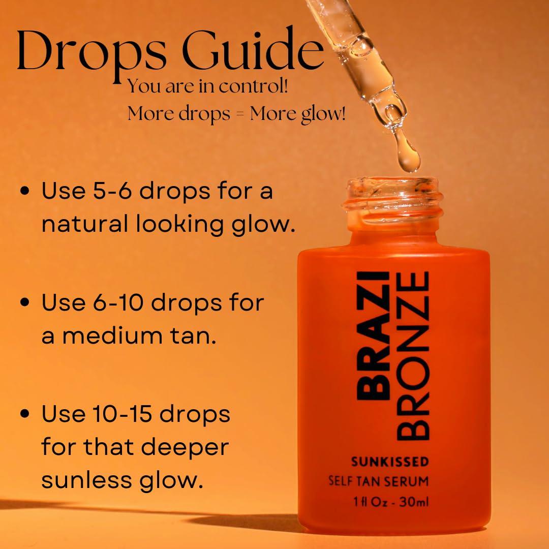 Gotas Autobronceadoras Brazi Bronze para la Cara 56.7g