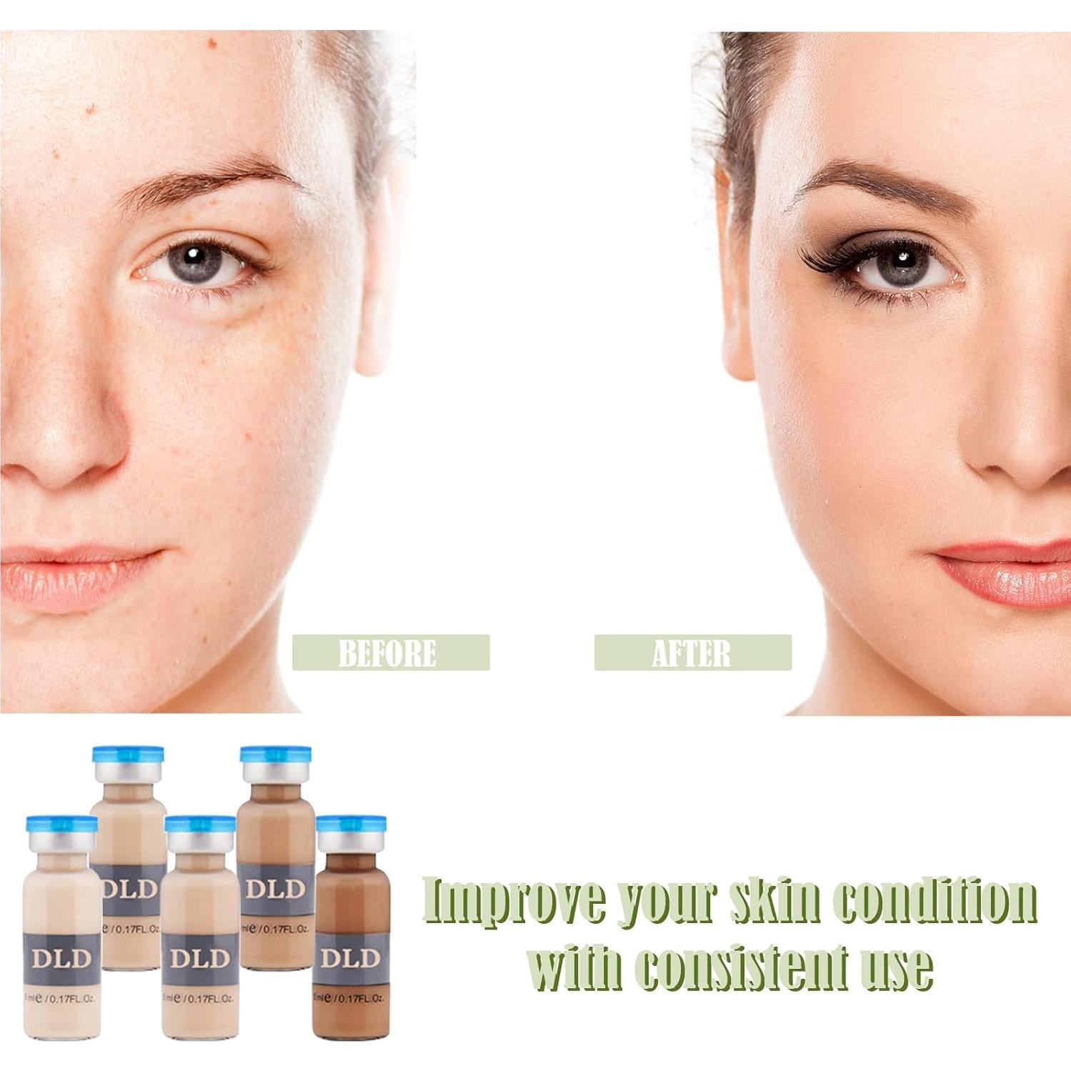 Kit de Cuidado Facial BB Glow Veerlogix - 10 Viales Hidratantes