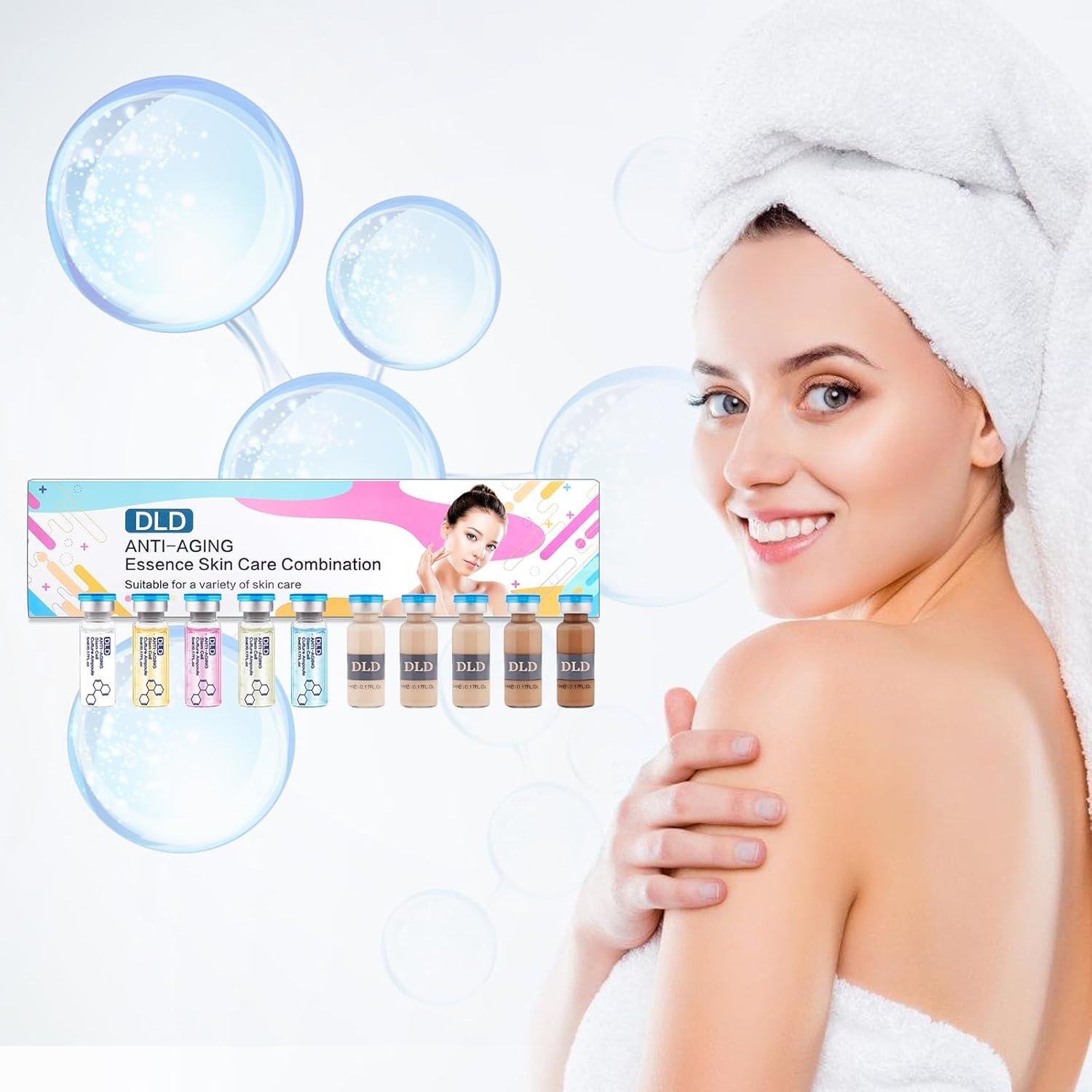 Kit de Cuidado Facial BB Glow Veerlogix - 10 Viales Hidratantes