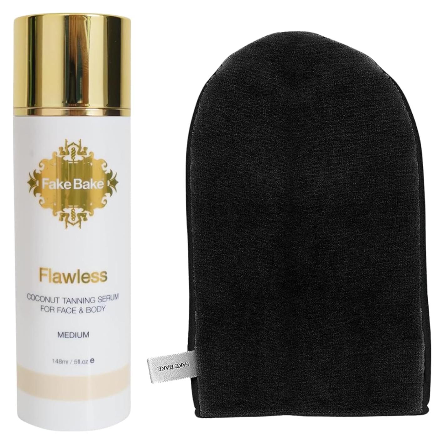 Suero Autobronceador Fake Bake Flawless Coco 142g con Mitón