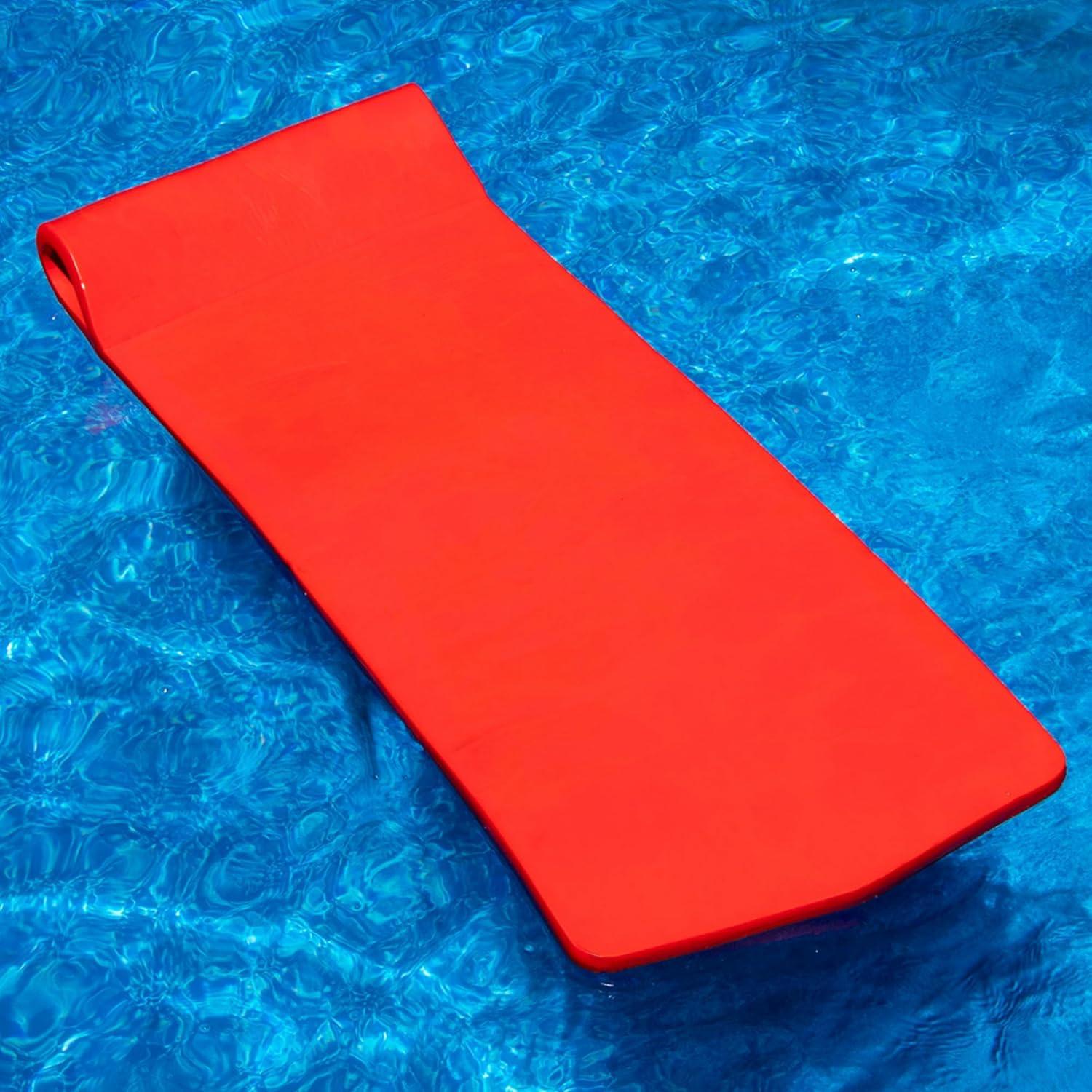 Colchón Flotador de Piscina Swimline Sofskin Rojo 177.8x63.5cm
