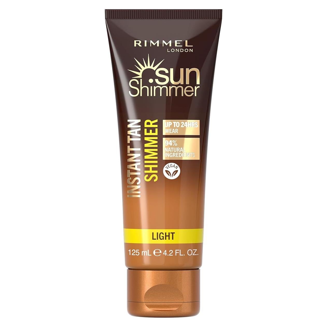 Rimmel Sunshimmer Bronceado Instantáneo Resistente al Agua 125ml