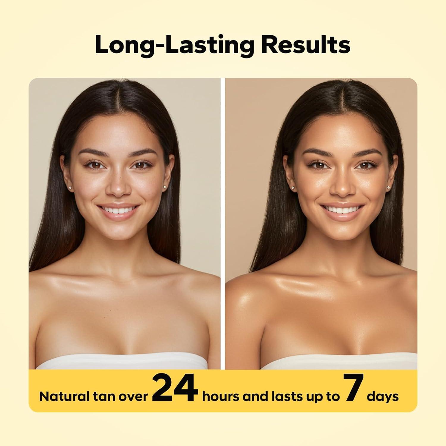 Gotas de bronceado facial SilkyShark 30 ml tono claro