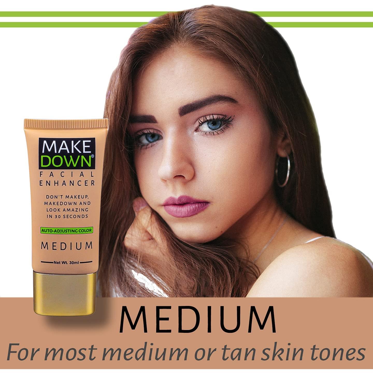 Corrector Facial Makedown MD1002M Tono Medio Ultra Ligero