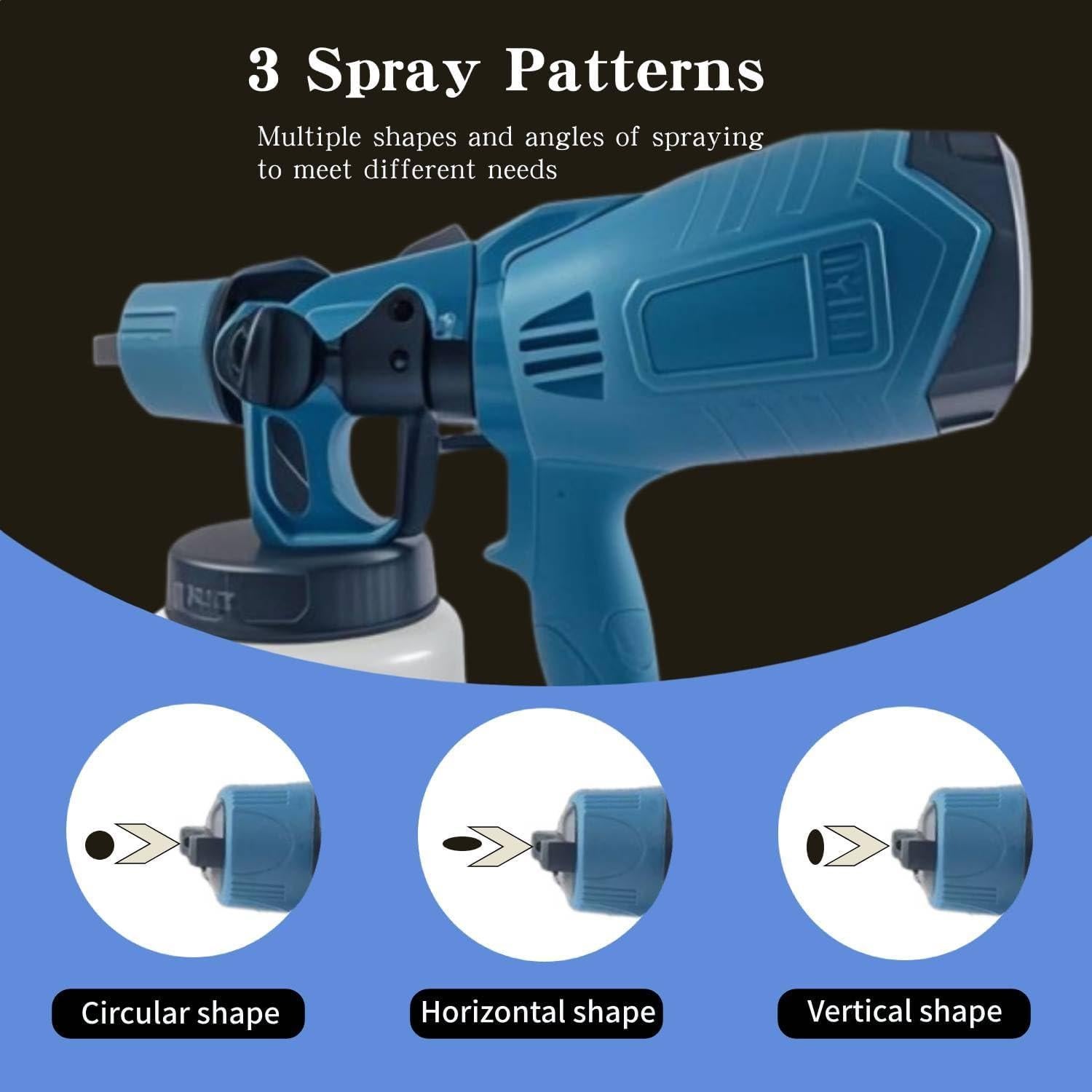 Pulverizador de pintura inalámbrico MAOGOOR 20V MAX 800ml