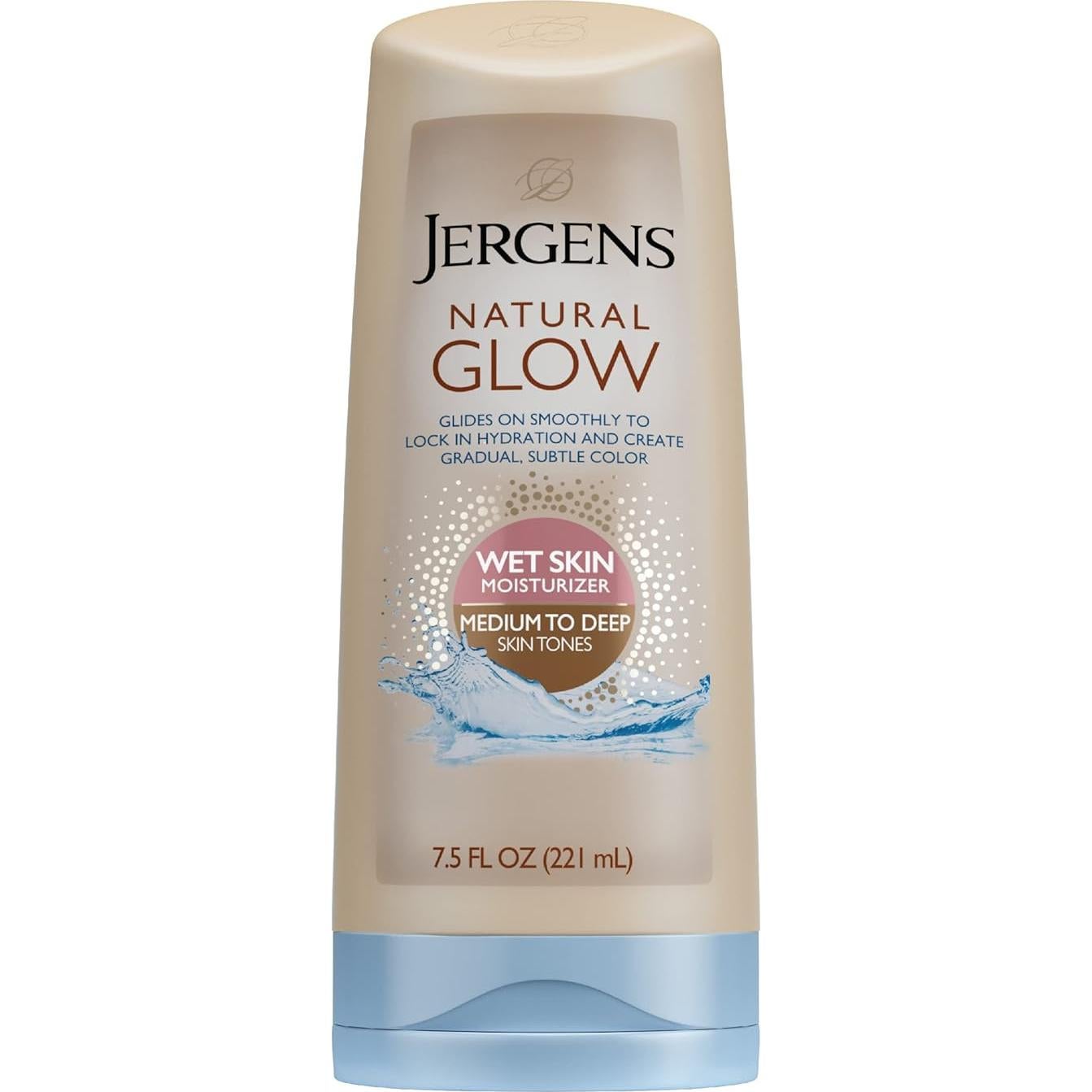 Loción Autobronceadora Jergens Natural Glow 212g - Bronceado Sin Sol