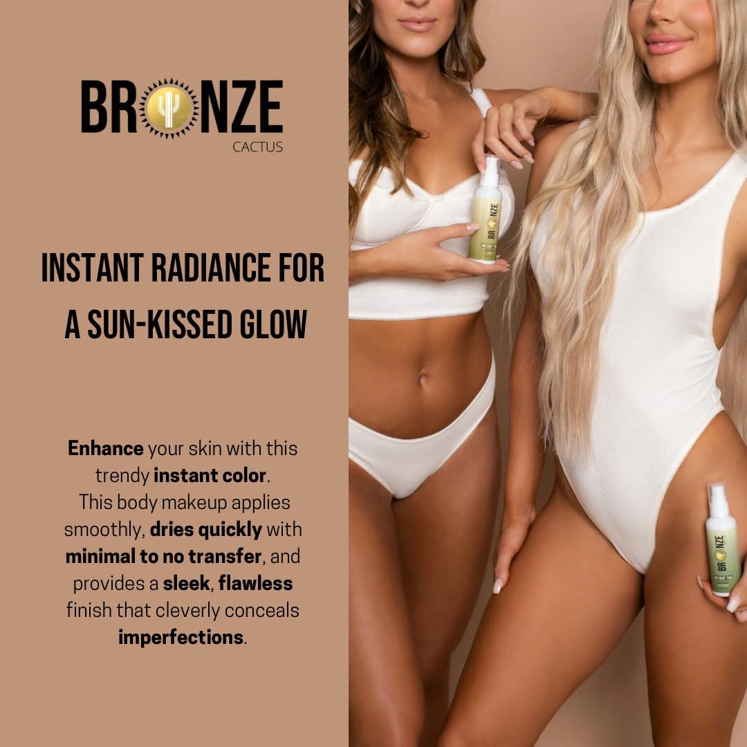 Bronceador Instantáneo Resistente al Agua Bronze Cactus 112 ml