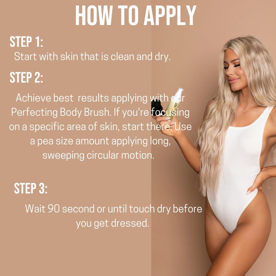 Bronceador Instantáneo Resistente al Agua Bronze Cactus 112 ml