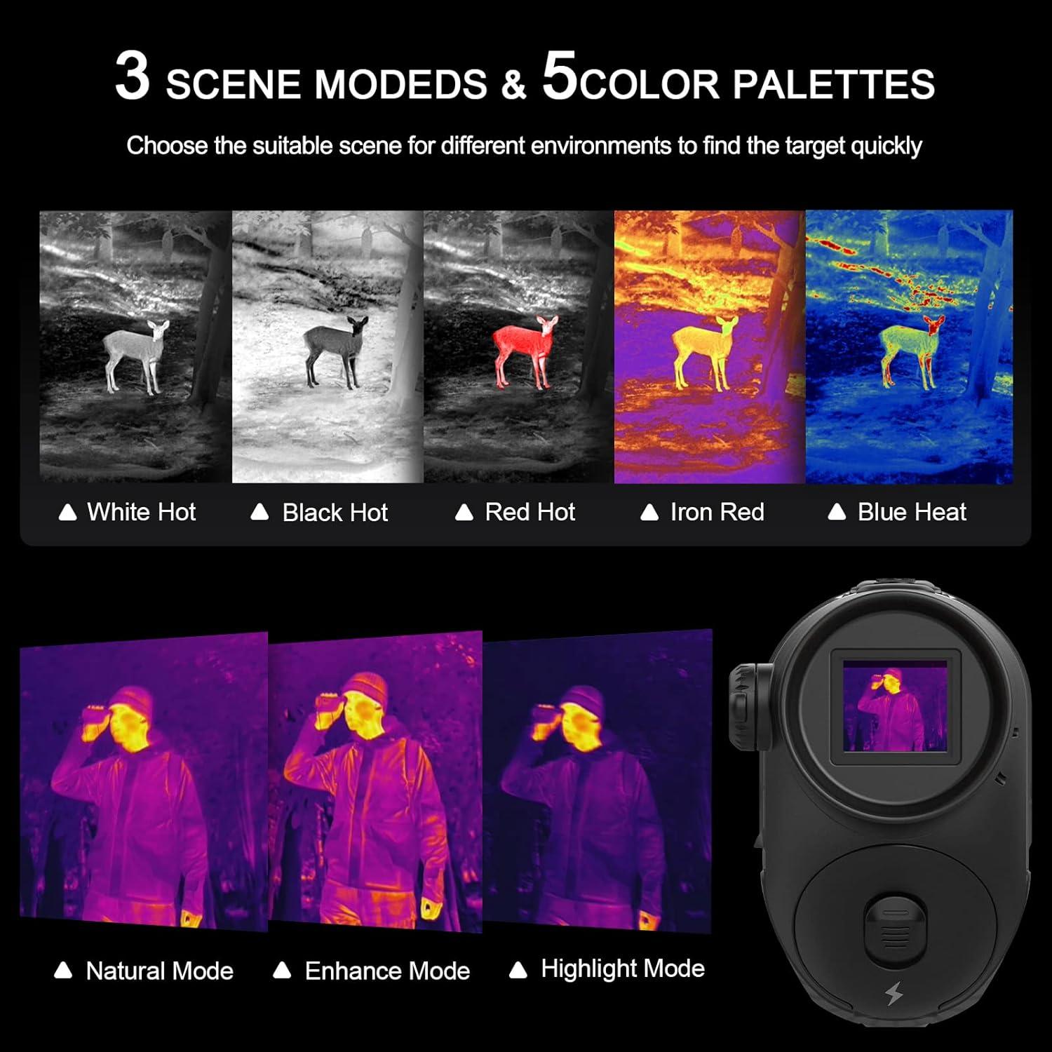 Monóculo Térmico Guide Sensmart TD210 256x192 Infrarrojo