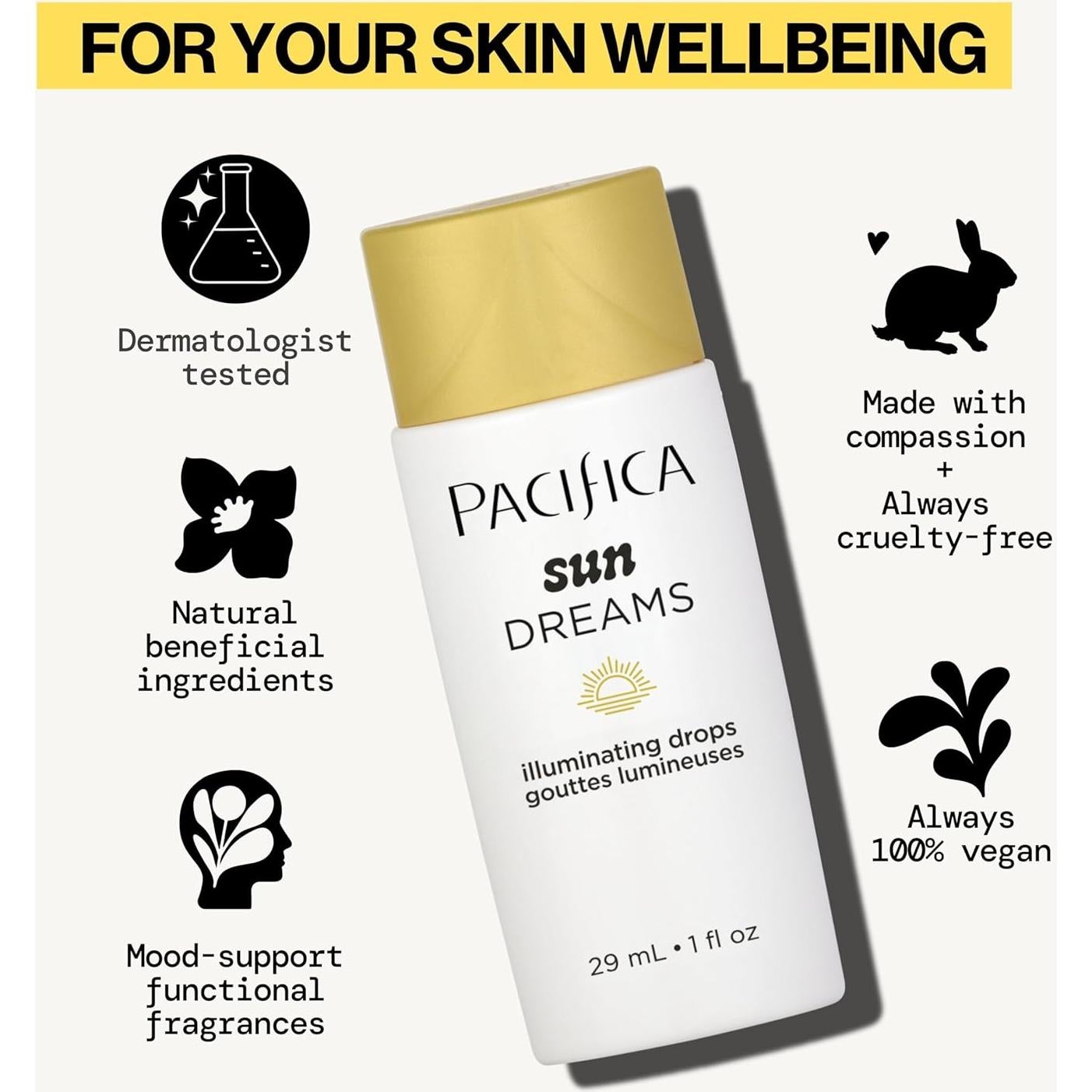 Gotas Bronceadoras Faciales Pacifica Sunset Glow 30 ml