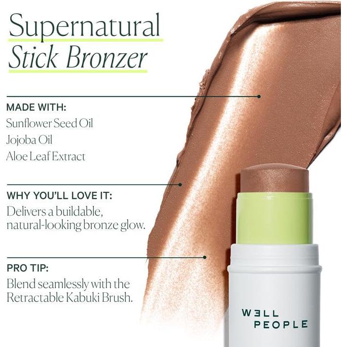 Stick Bronceador Hidratante Well People 4.54g - Bronceado Dorado