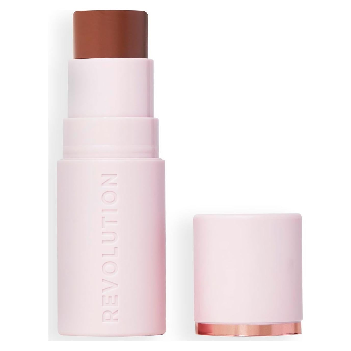 Stick Bronceador Revolution Skin Silk Caramelo Bronceado 4.25g