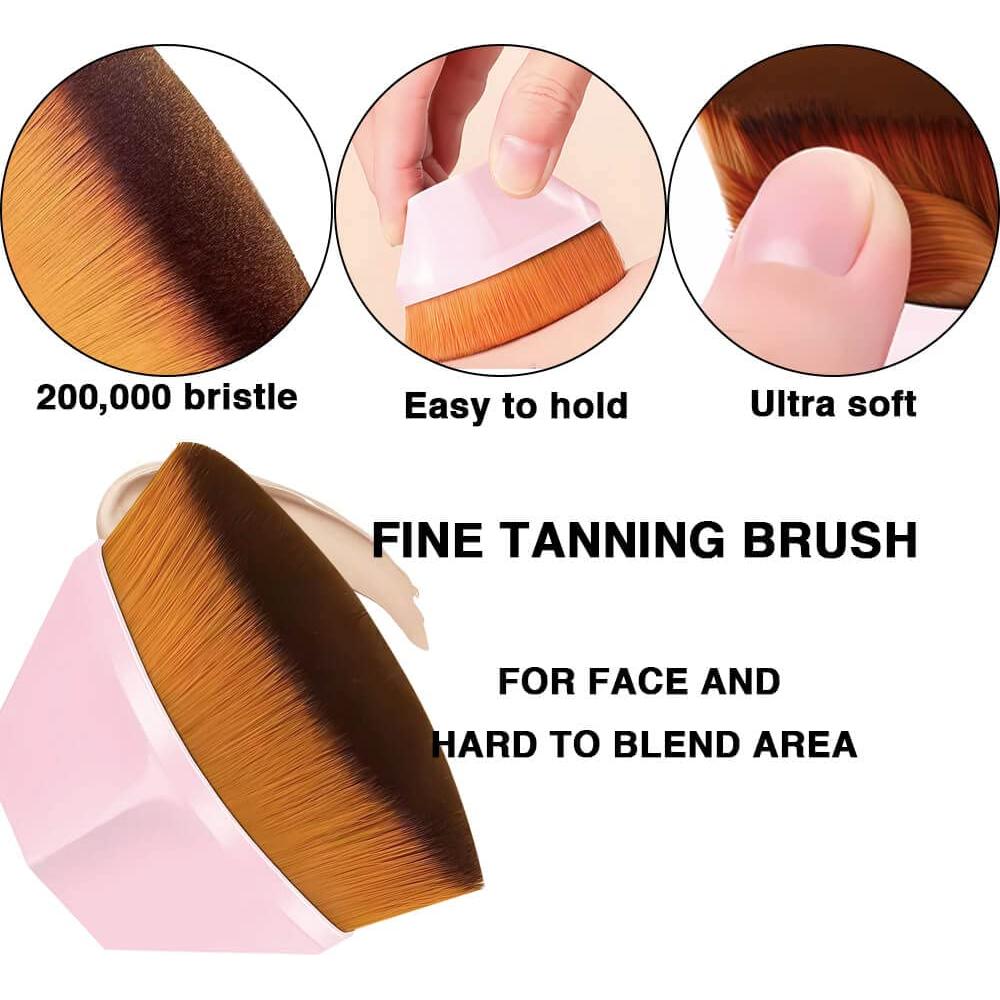 Kit de Autobronceado BOLITFU 4 en 1: Guante, Brocha y Más