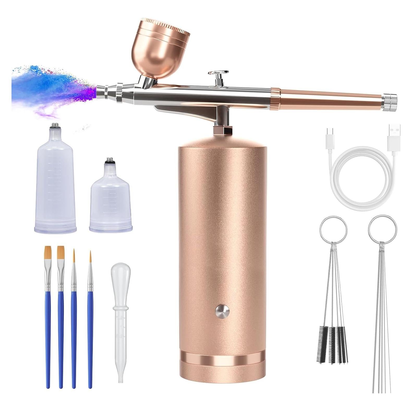 Kit de Aerógrafo Inalámbrico GEDSTMDRK AB-003 48PSI 0.3mm