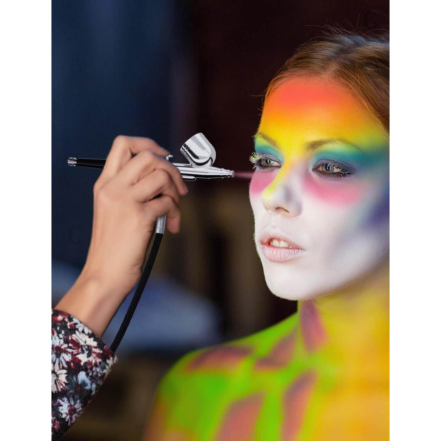 Kit de Aerógrafo Oasser con Compresor 40 PSI 10.5 L/min