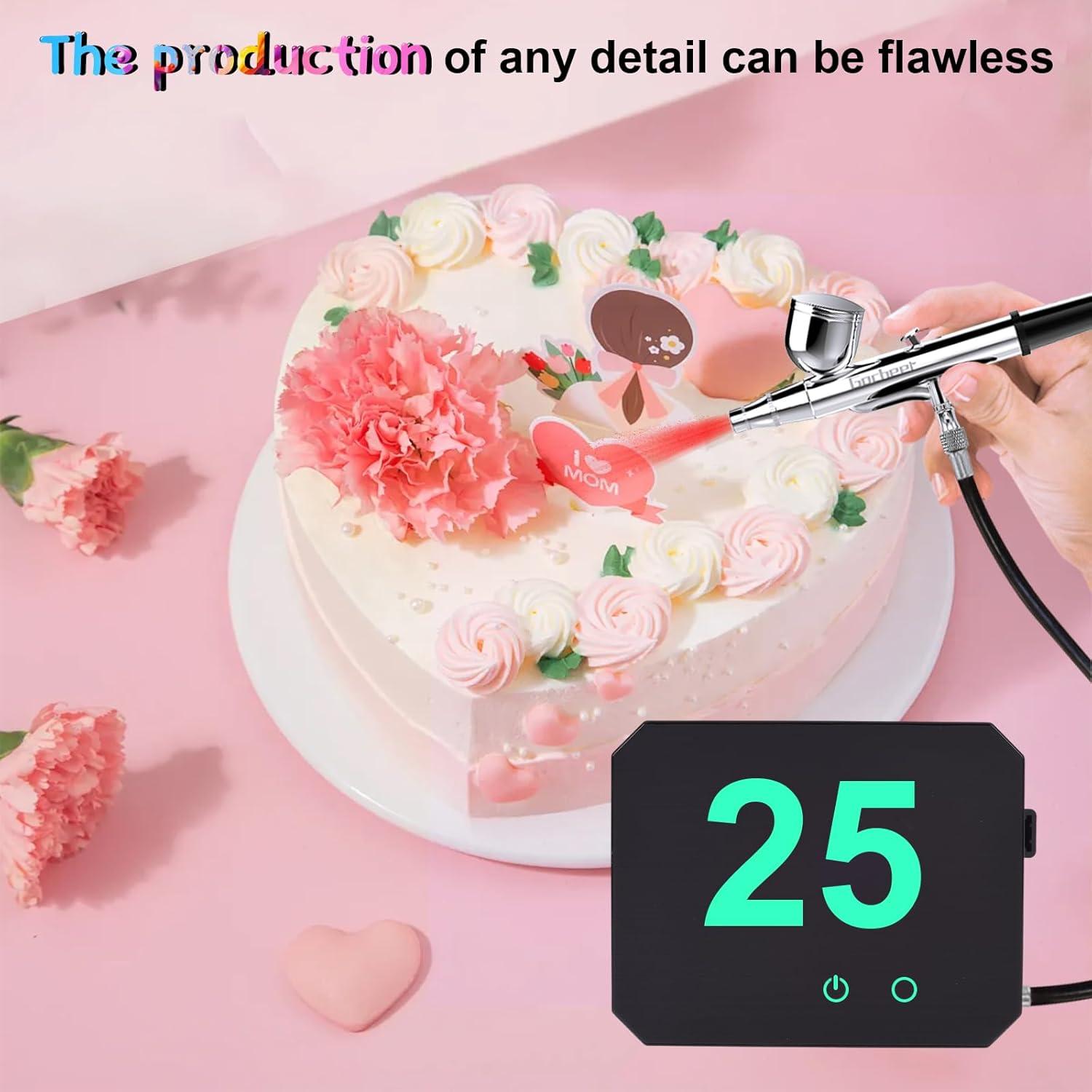 Compresor de Aerógrafo Portátil Gocheer 12V 52 PSI Negro