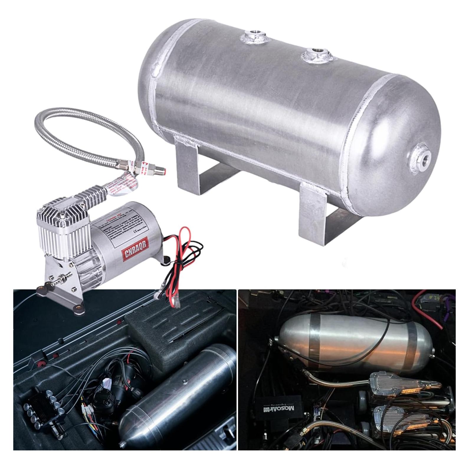 Compresor de Aire 150 PSI CNRAQR con Tanque 6.06L Aluminio