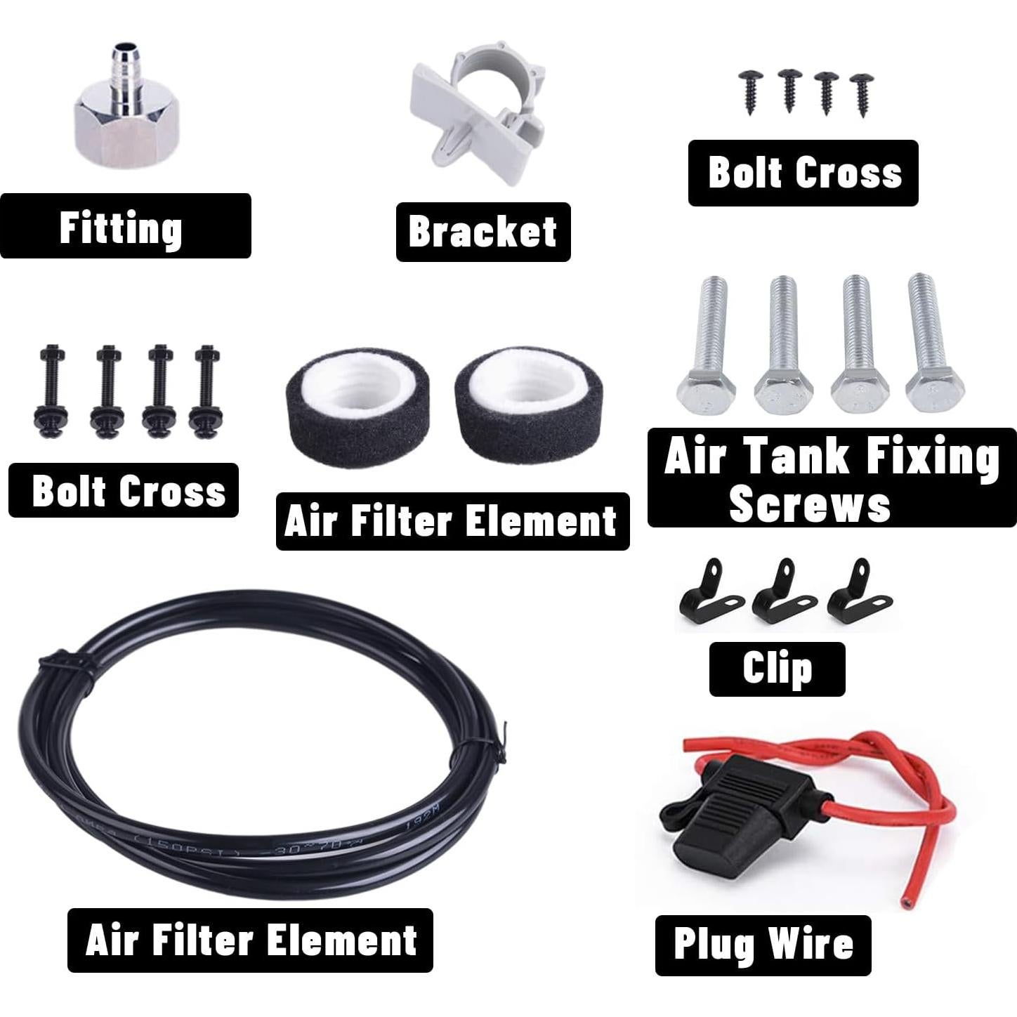 Compresor de Aire 150 PSI CNRAQR con Tanque 6.06L Aluminio