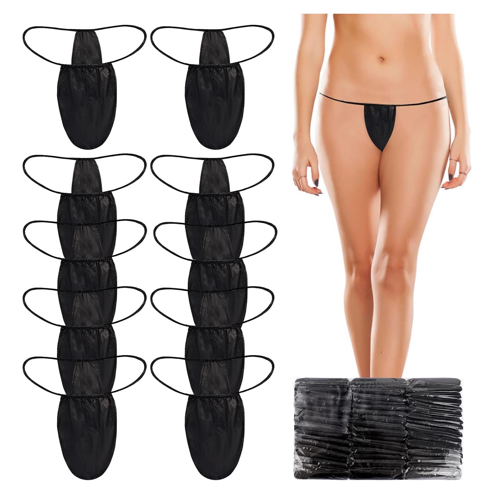 Paquete de 50 Pantalones Desechables G-String para Mujeres