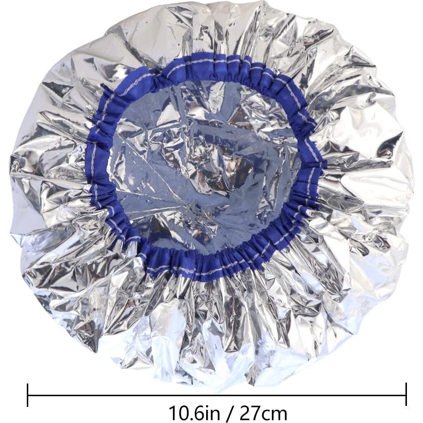 Gorros de Acondicionamiento de Papel de Aluminio TCOTBE - 2 Piezas