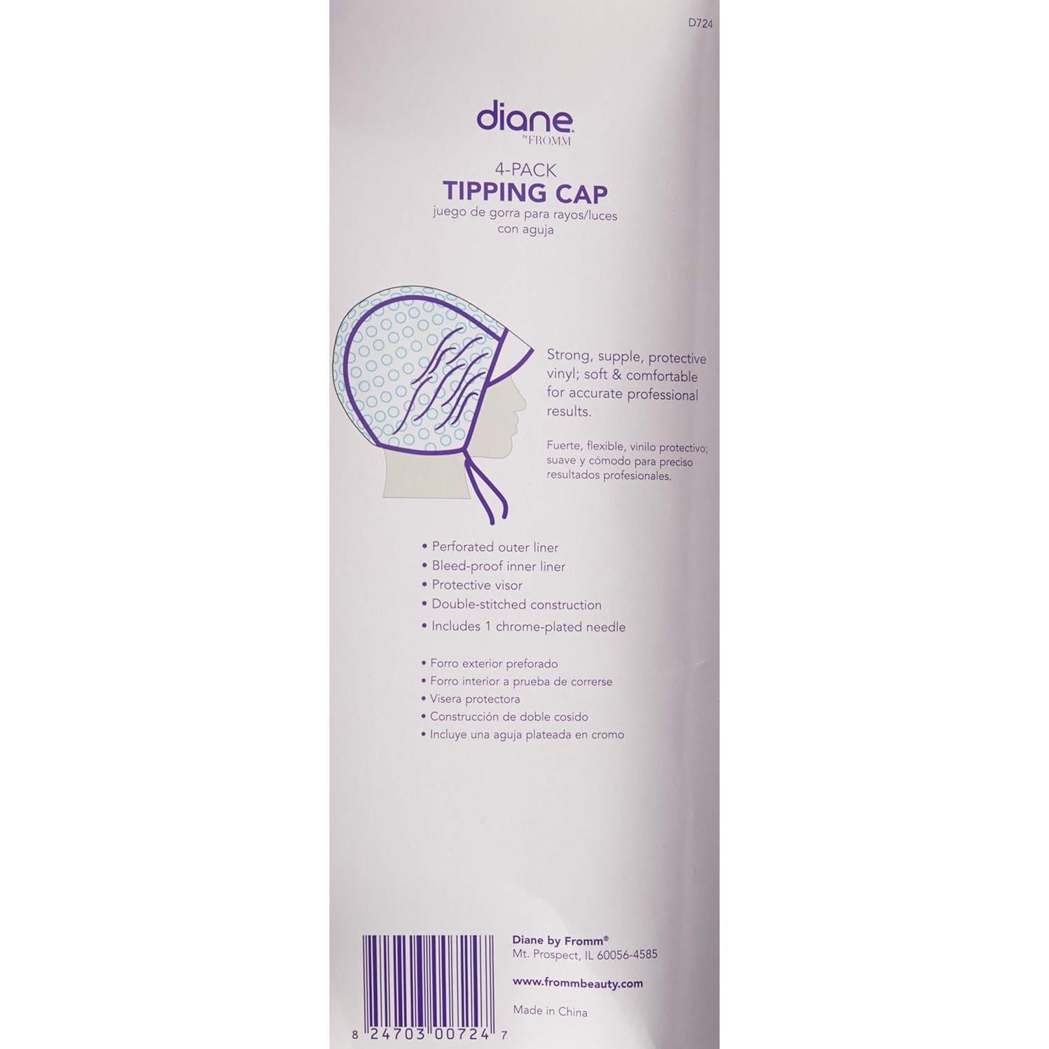 Capacete para Tipping y Frosting Diane D724 - Pack de 4