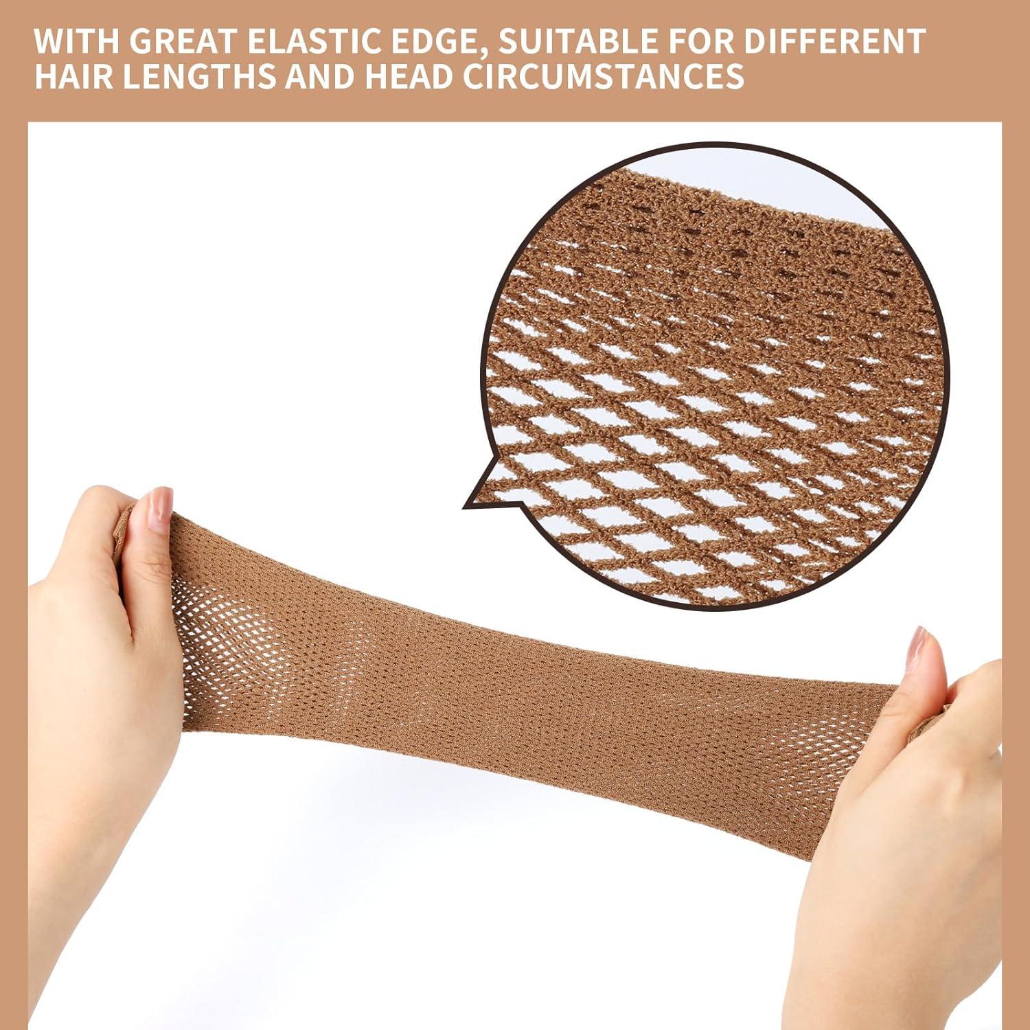 Capucha para Pelucas FANDAMEI 30 cm Nylon Antideslizante 2 PCS