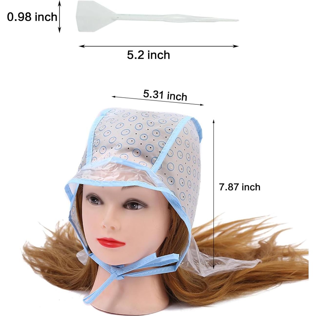 Gorros de Coloración de Cabello Tatibana - 6 Piezas con Agujas