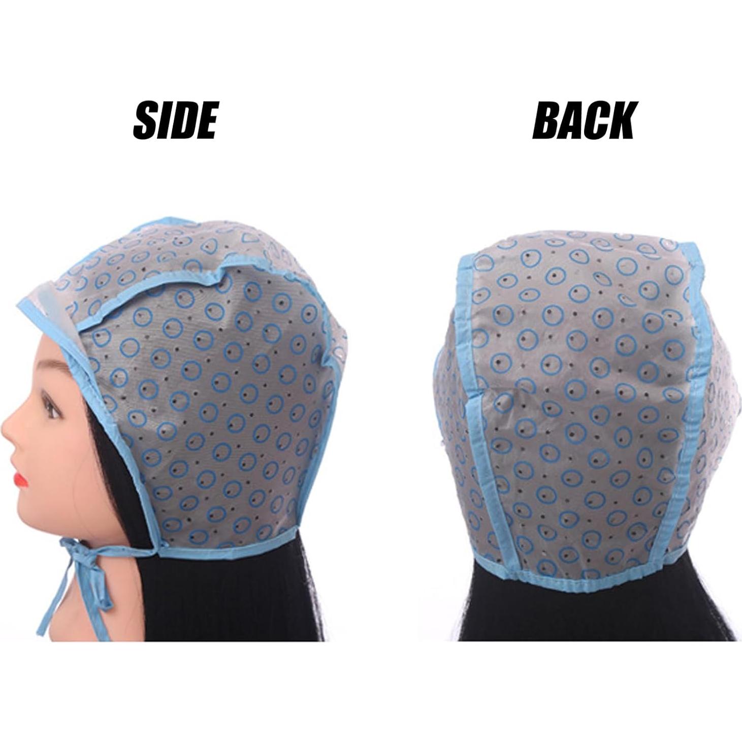 Gorros de Coloración de Cabello Tatibana - 6 Piezas con Agujas