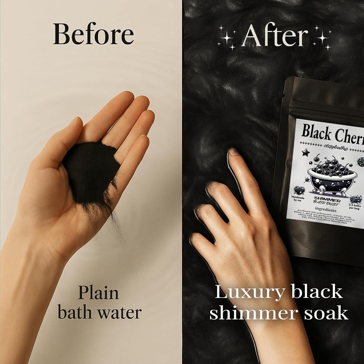 Bomba de Baño Aromatizada Stsfybaths Cereza Negra 124g