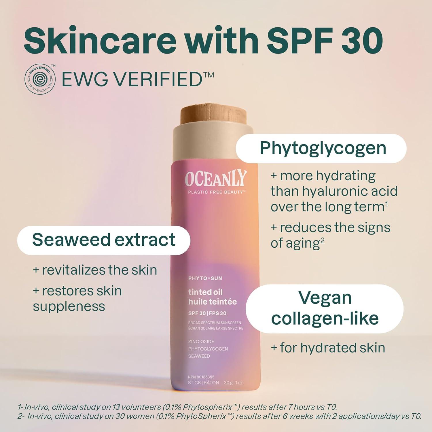 Stick Aceite Mineral SPF 30 ATTITUDE Oceanly 8.5g Vegano