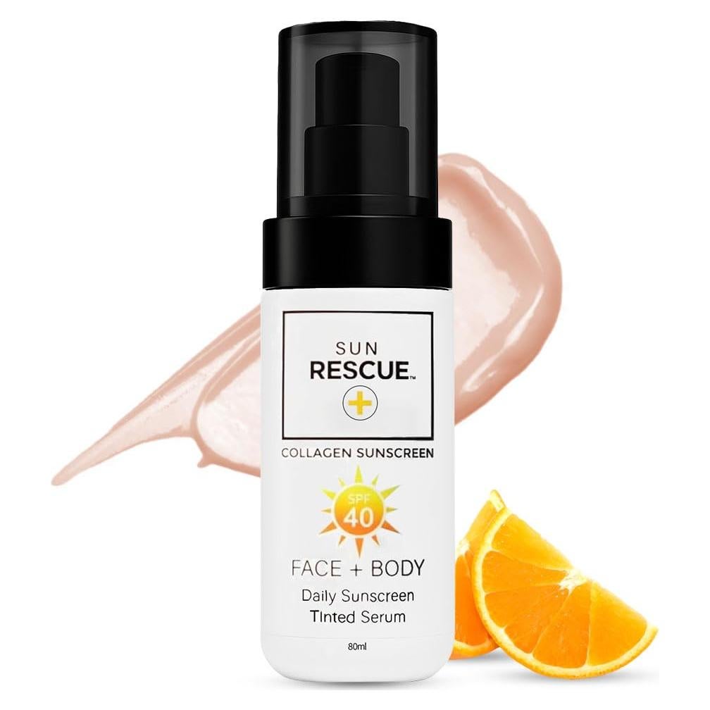 Hidratante Tinte Diario Sun Rescue SPF 40 con Colágeno y Vitamina C