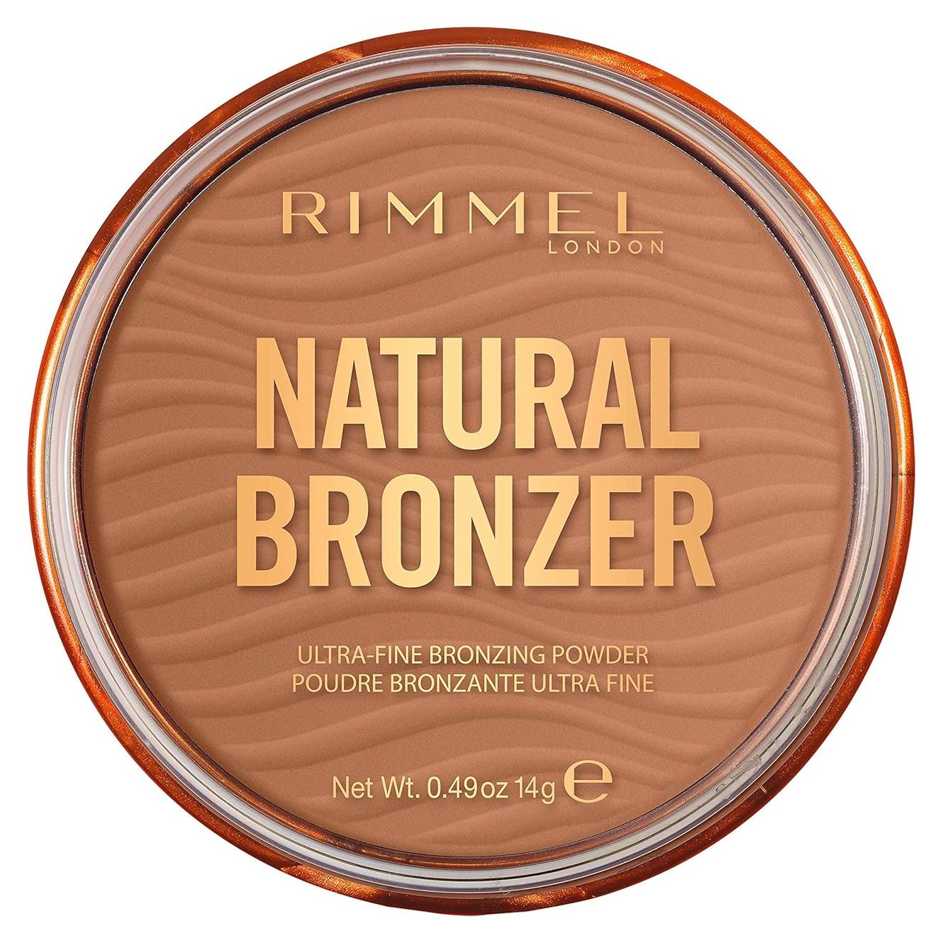 Bronceador Natural RIMMEL London 14g - Polvo Ultra Fino 002 Sunbronze