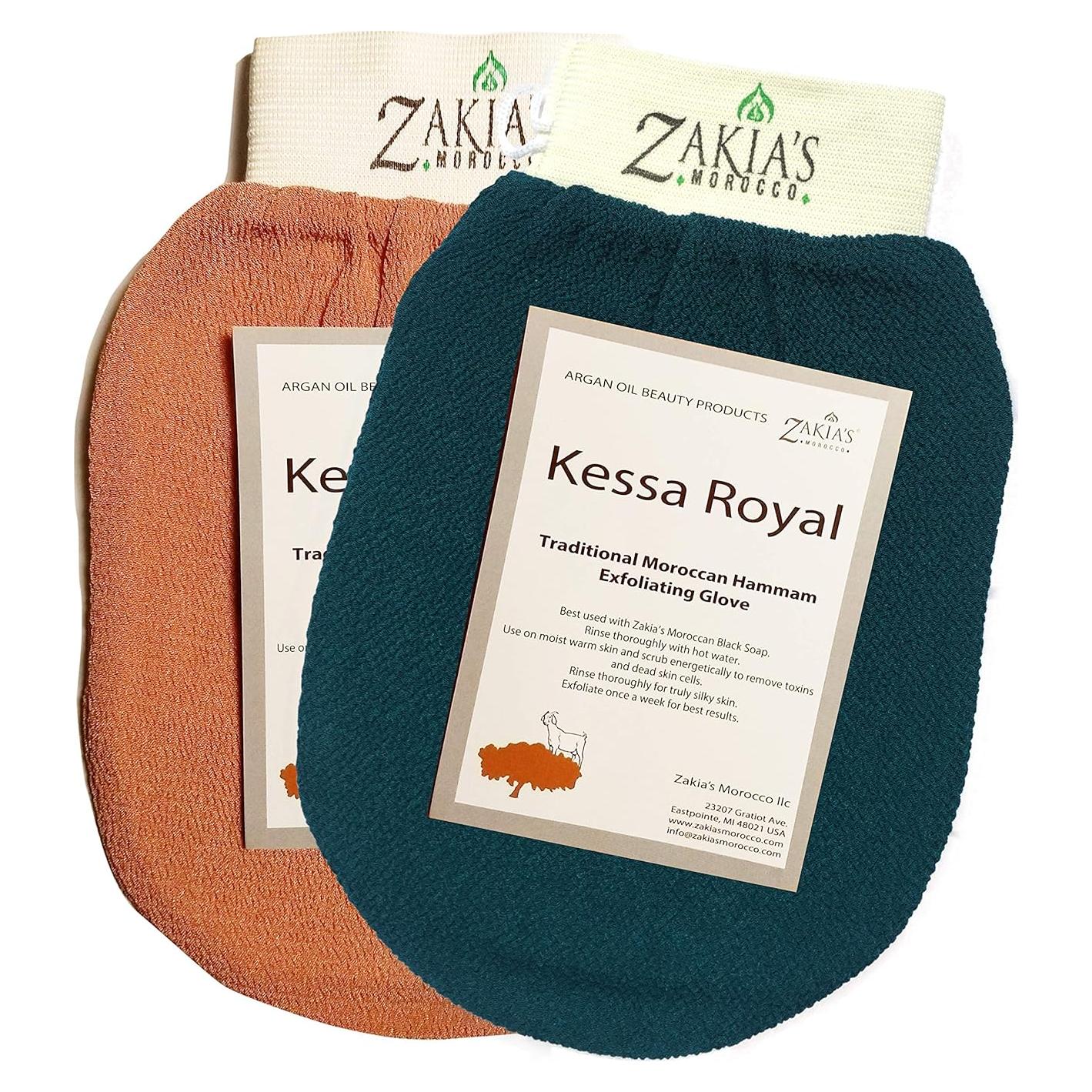 Guante Exfoliante Coreano Zakia - Paquete de Valor - 22x14 cm