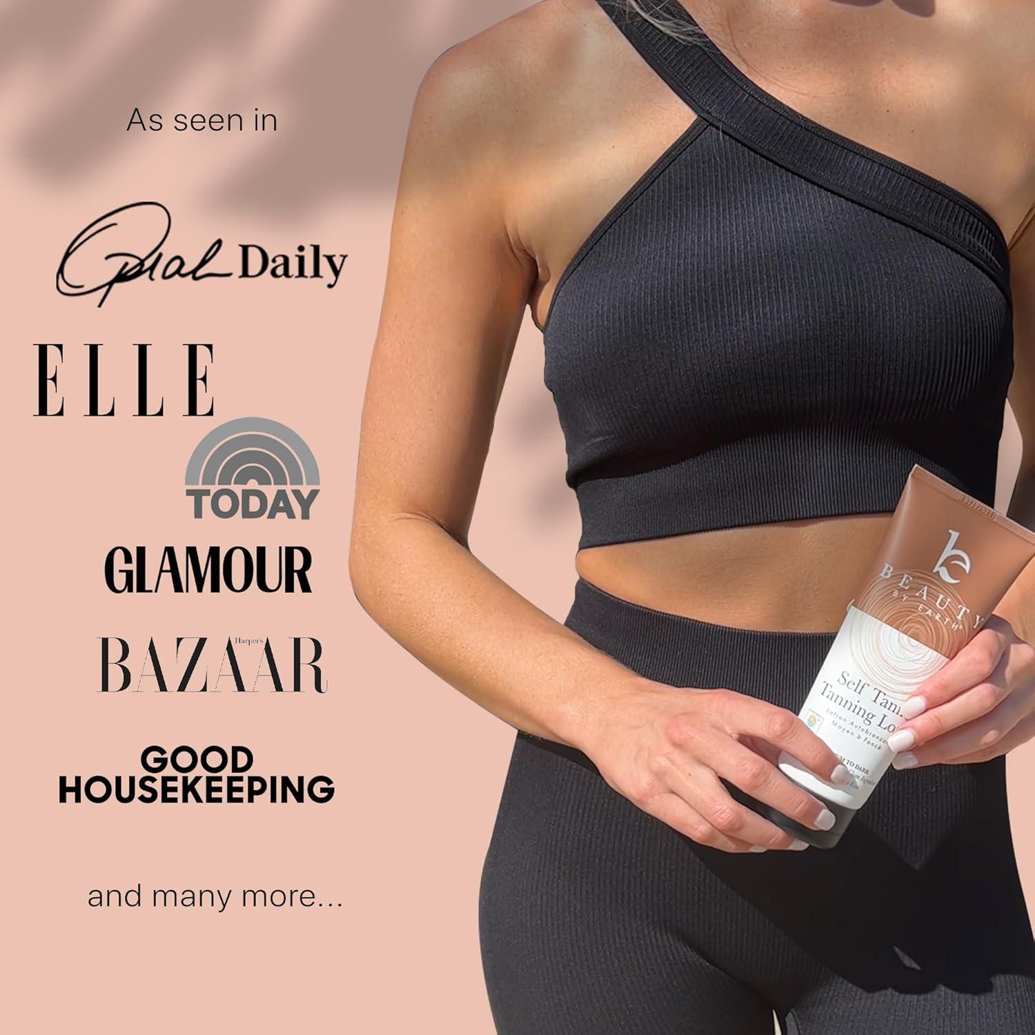 Autobronceador Natural Beauty by Earth + Brocha Kabuki