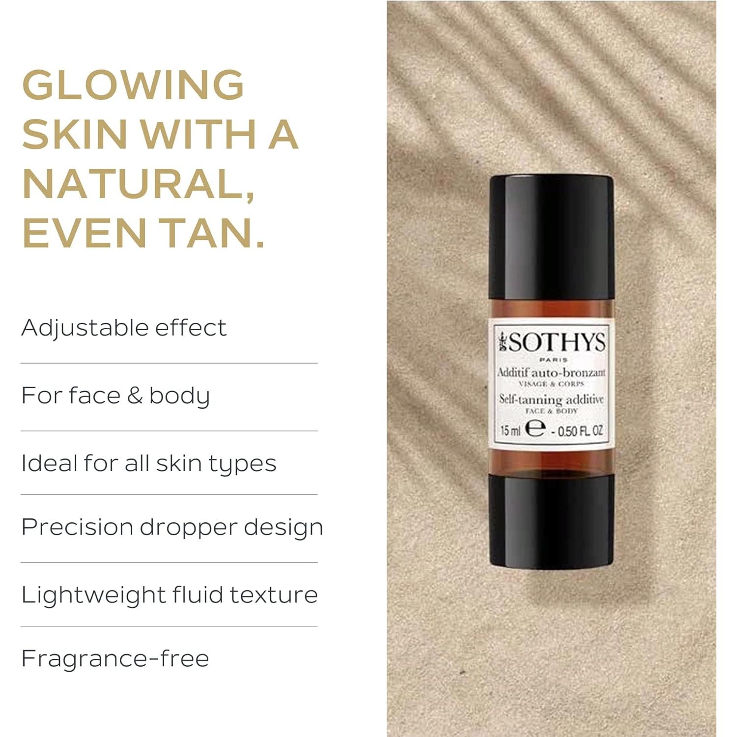Aditivo Autobronceador SOTHYS Gotas 30ml Bronceado Gradual