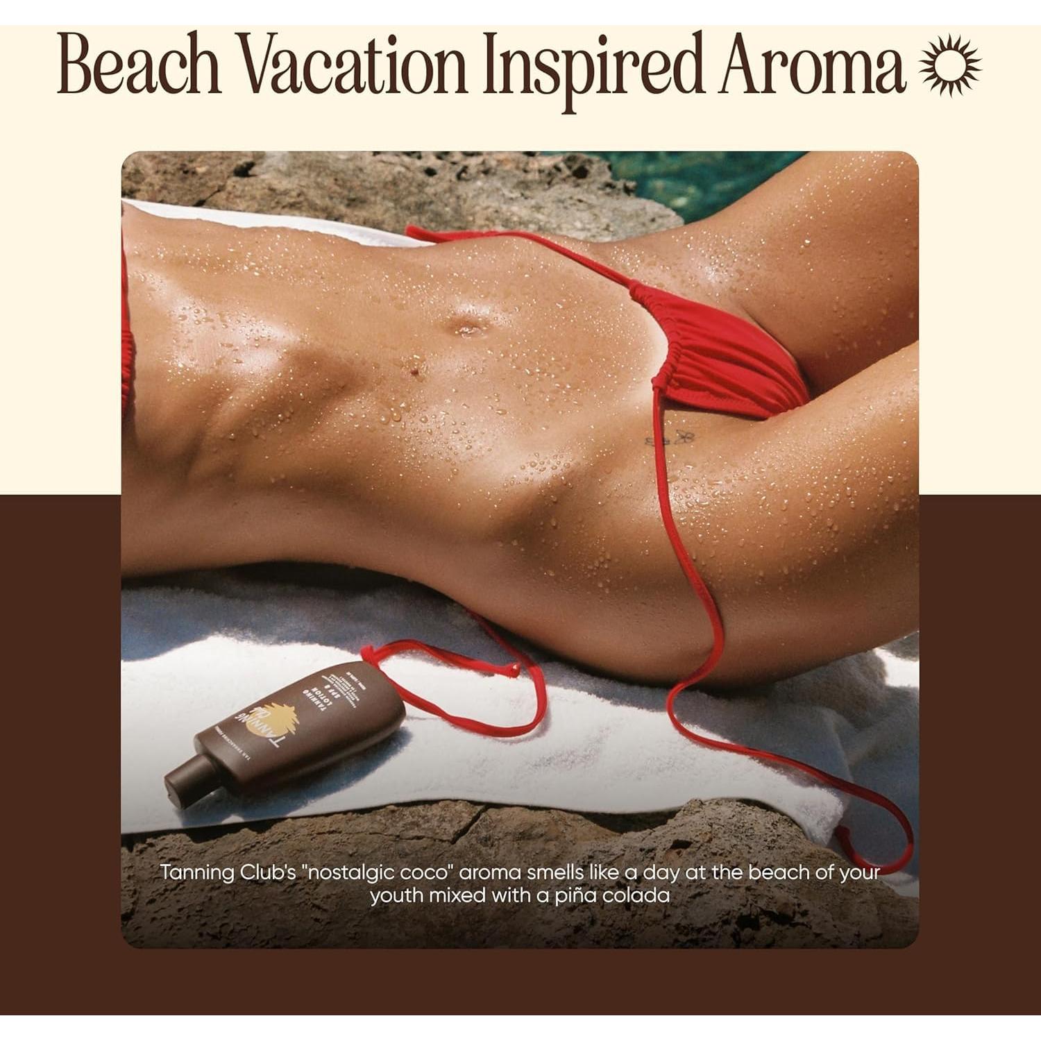 Dúo Hidratante Brillante Club de Bronceado SPF 8 - 300 ml