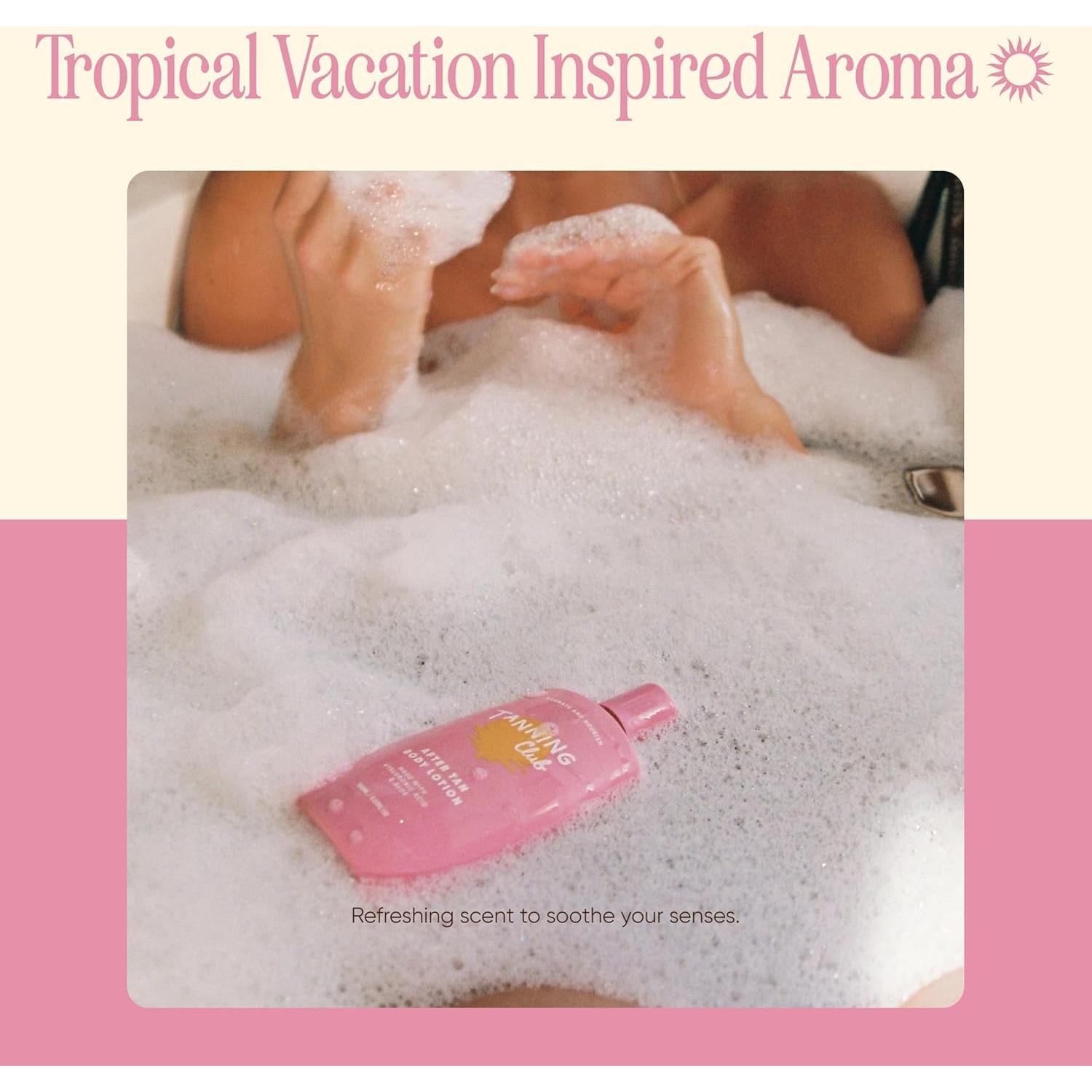 Dúo Hidratante Brillante Club de Bronceado SPF 8 - 300 ml