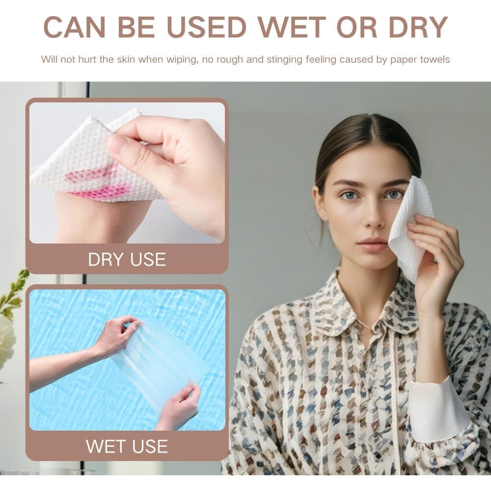 Toallas Desechables Radiant Beauty para Cara y Cuerpo - 70 Hojas