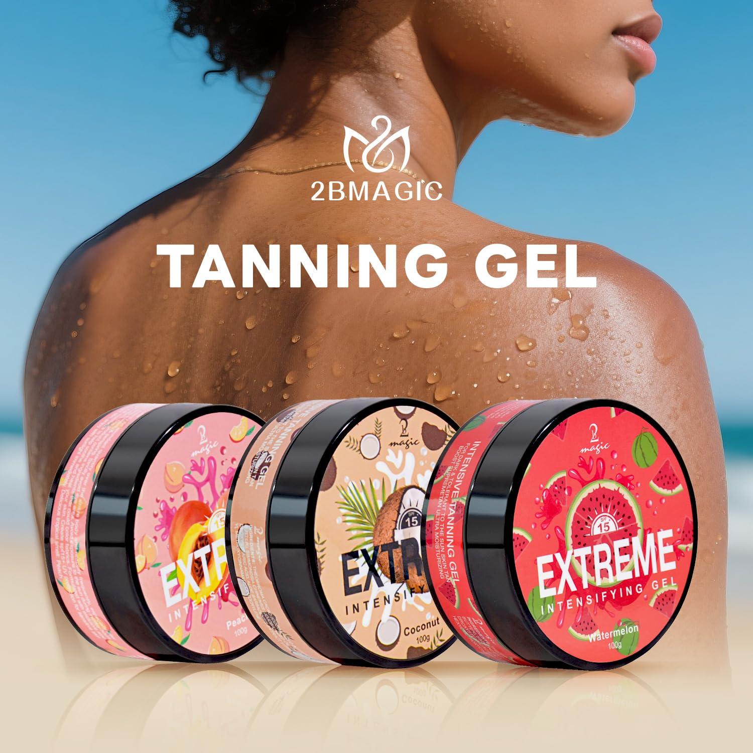 Gel Bronceador Intensivo 2Bmagic Rosa SPF15+ 191g