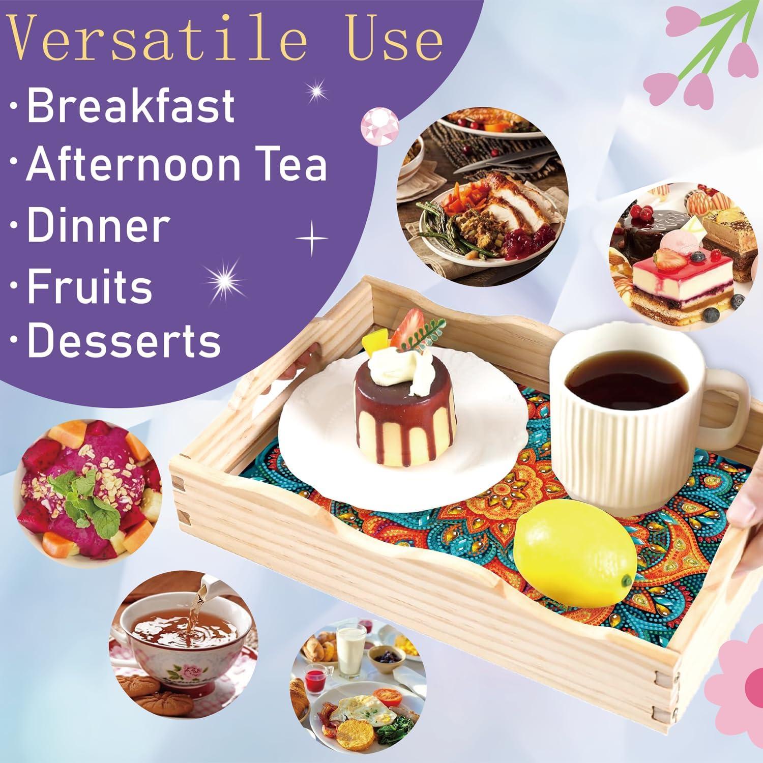 Kit de Arte de Diamante EWJRNSF 19.8x29.9 cm Madera Mandala