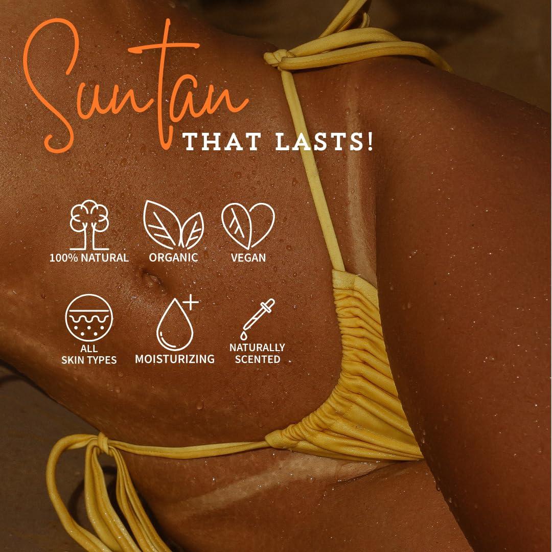 Aceite Bronceador Orgánico Brazi Bronze 85g - Vegano y Natural