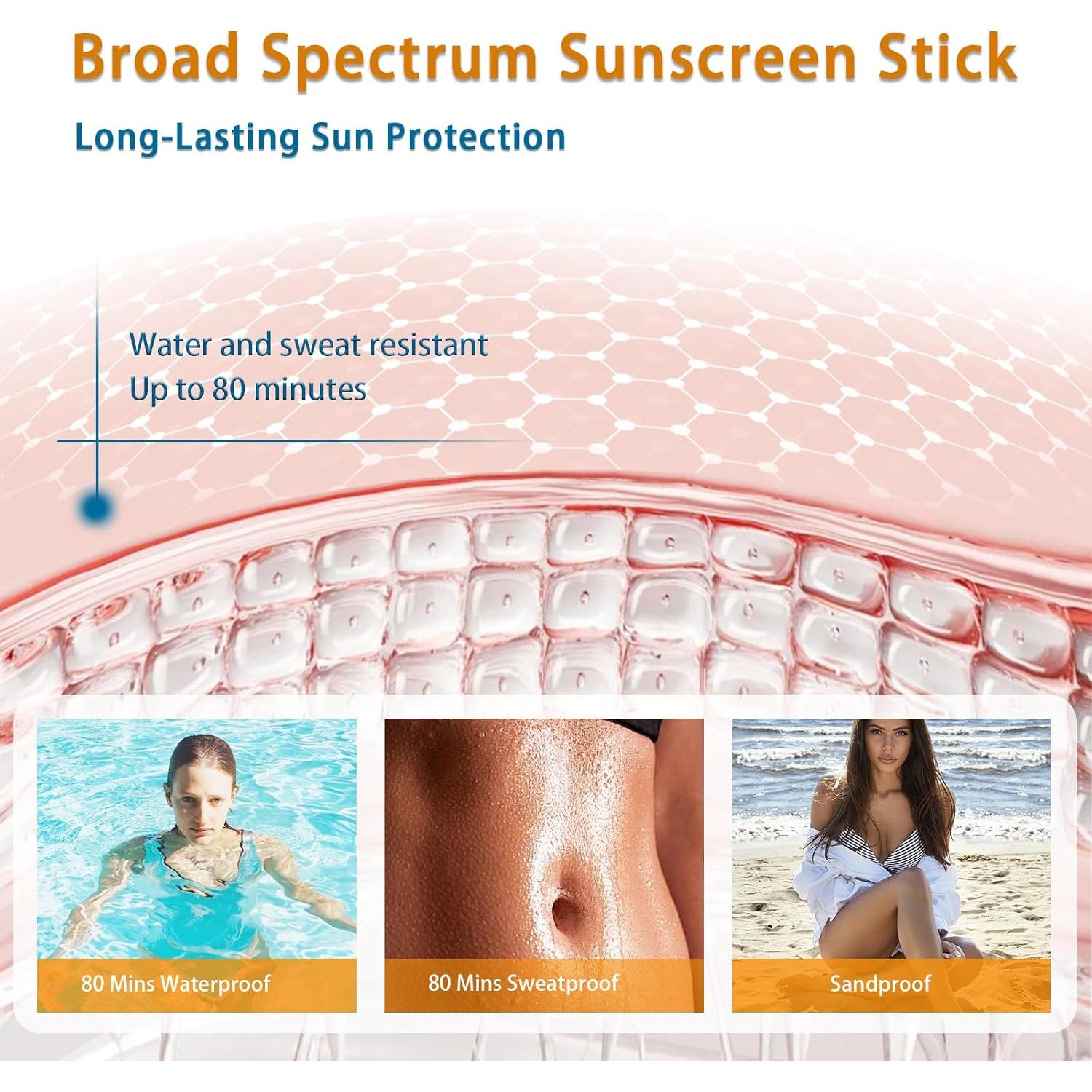 Protector Solar Stick Peunitory SPF 50+ 18g Resistente al Agua